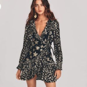 love shack fancy findlay wrap dress